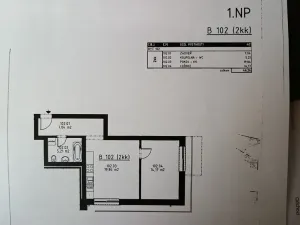 Prodej bytu 2+kk, Trhové Sviny, Za Pilou, 46 m2