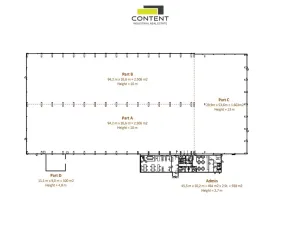 Pronájem skladu, Litovel - Nasobůrky, 6500 m2