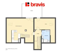 Prodej bytu 2+kk, Moravany, Višňová, 95 m2