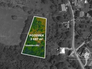 Prodej louky, Bohuslavice u Zlína, 3678 m2