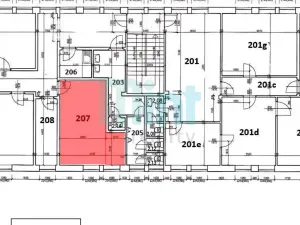 Pronájem kanceláře, Ostrava, Teslova, 20 m2