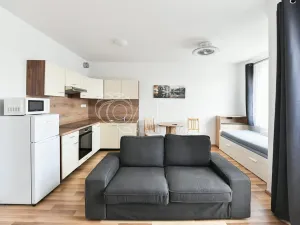 Pronájem bytu 1+kk, Praha - Uhříněves, Karla Guta, 34 m2