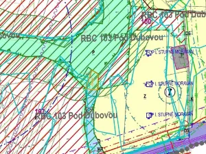 Dražba pozemku, Otrokovice, 810 m2