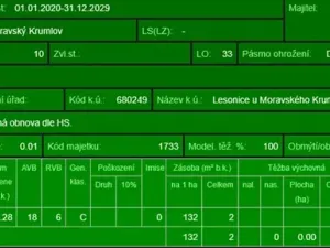 Prodej podílu lesa, Lesonice, 6189 m2