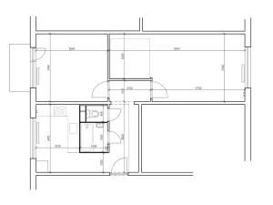 Pronájem bytu 2+1, Brno, Vídeňská, 54 m2