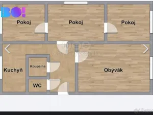 Prodej bytu 4+1, Orlová, Osvobození, 75 m2