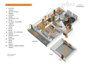 Prodej rodinného domu, Libeř, 425 m2