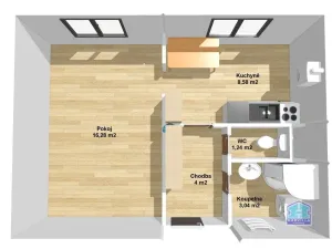 Prodej bytu 1+1, Stříbro, Na Vyhlídce, 33 m2