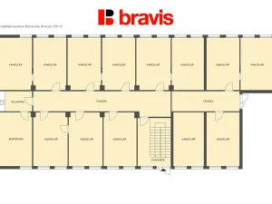 Pronájem kanceláře, Brno, Bohunická, 40 m2