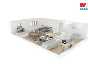 Prodej bytu 2+1, Čestice, 57 m2