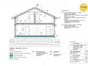 Prodej rodinného domu, Unhošť, Dědkův mlýn, 72 m2