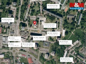 Pronájem bytu 2+kk, Ostrava - Poruba, Podroužkova, 53 m2