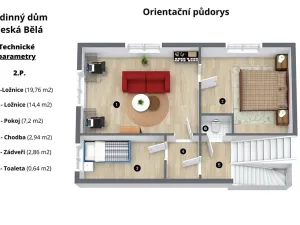 Prodej rodinného domu, Česká Bělá, 149 m2