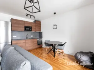 Pronájem bytu 1+kk, Praha - Hloubětín, Waltariho, 37 m2