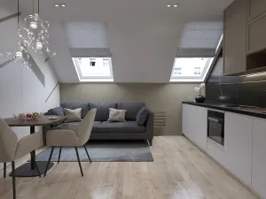 Prodej bytu 2+kk, Praha - Holešovice, Veletržní, 38 m2