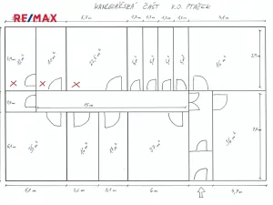 Pronájem kanceláře, Praha - Hloubětín, Nademlejnská, 22 m2