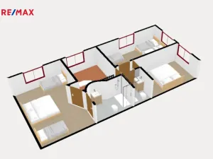 Pronájem bytu 5+kk, Nadějkov - Nepřejov, 120 m2