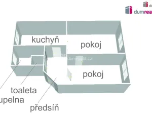Prodej bytu 2+1, Karlovy Vary - Rybáře, Sokolovská, 62 m2