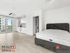 Pronájem bytu 1+kk, Plzeň - Skvrňany, Františka Kováříka, 41 m2