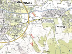 Prodej pole, Otrokovice, 33812 m2