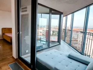 Pronájem bytu 1+kk, Praha - Žižkov, Malešická, 38 m2