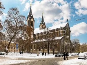 Pronájem bytu 1+kk, Praha - Karlín, Křižíkova, 32 m2