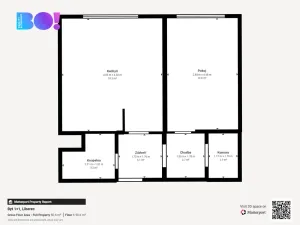 Prodej bytu 2+kk, Liberec, Halasova, 43 m2