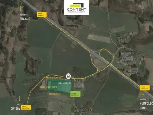 Pronájem skladu, Divišov - Měchnov, 10406 m2