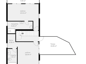 Prodej rodinného domu, Štěchovice, 170 m2
