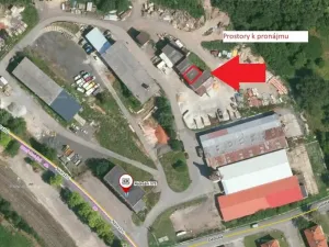 Pronájem skladu, Radnice, Nádražní, 63 m2