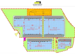 Pronájem skladu, Mošnov, 10217 m2