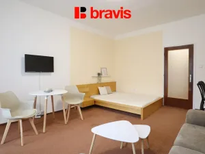 Pronájem bytu 1+1, Brno - Veveří, Bayerova, 30 m2