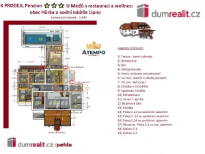 Prodej ubytování, Horní Planá - Hůrka, 1320 m2