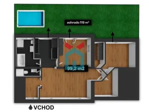 Prodej bytu 3+kk, Praha - Lochkov, K Lahovské, 99 m2