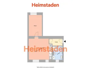 Pronájem bytu 2+kk, Havířov - Prostřední Suchá, Kapitána Jasioka, 45 m2