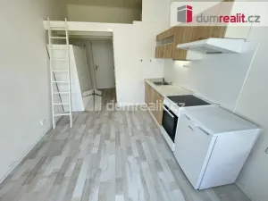 Pronájem bytu 1+kk, Praha - Smíchov, Kmochova, 22 m2
