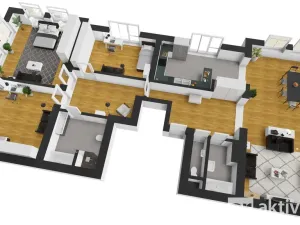 Pronájem bytu 4+kk, Praha - Vinohrady, Perucká, 180 m2