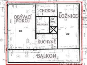Prodej bytu 2+1, Praha - Hlubočepy, Devonská, 62 m2