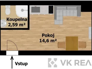 Prodej kanceláře, Praha - Jinonice, Peroutkova, 18 m2