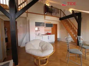 Pronájem atypického bytu, Praha, Křižíkova, 45 m2