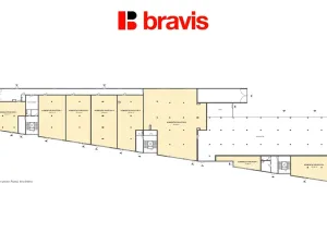 Pronájem obchodního prostoru, Brno, Řípská, 168 m2