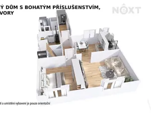 Prodej rodinného domu, Náměšť na Hané, Nové Dvory, 70 m2