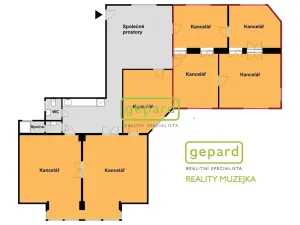 Pronájem kanceláře, Brno - Veveří, Moravské náměstí, 68 m2