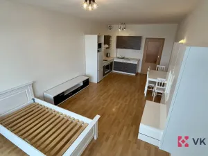 Pronájem bytu 1+kk, Praha - Řeporyje, Wiesenthalova, 38 m2