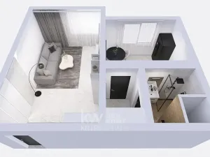 Prodej bytu 1+1, Praha - Troja, Olštýnská, 43 m2