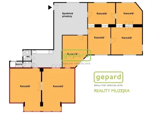 Pronájem kanceláře, Brno - Veveří, Moravské náměstí, 68 m2