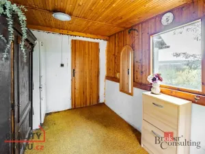 Prodej chaty, Týn nad Vltavou - Hněvkovice na levém břehu Vltavy, 80 m2