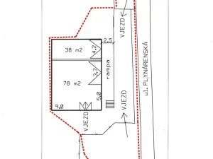 Pronájem skladu, Kolín, Plynárenská, 250 m2
