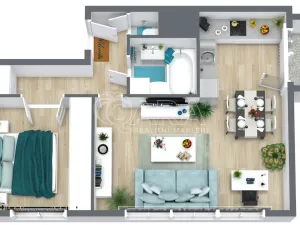 Pronájem bytu 2+kk, Ostrava - Moravská Ostrava, Petra Křičky, 56 m2