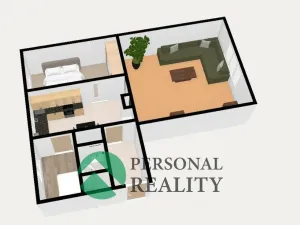 Prodej bytu 3+1, Nedrahovice, 68 m2